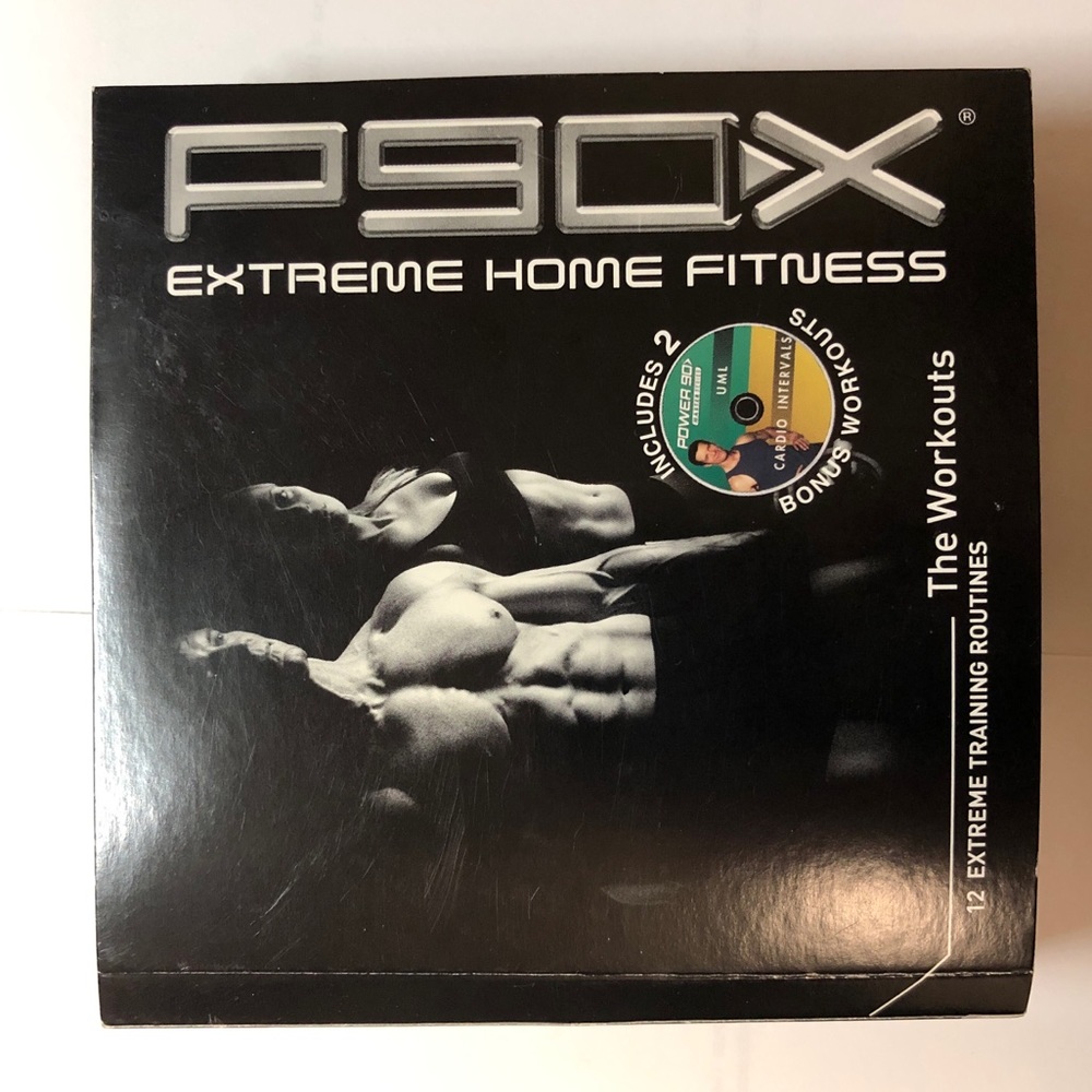 P90X DVD set, Extreme Home Fitness, 13 DVDs